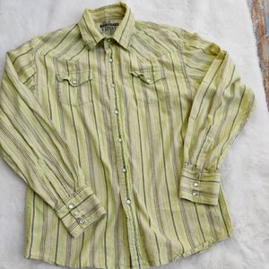 Vintage report button down shirt size M